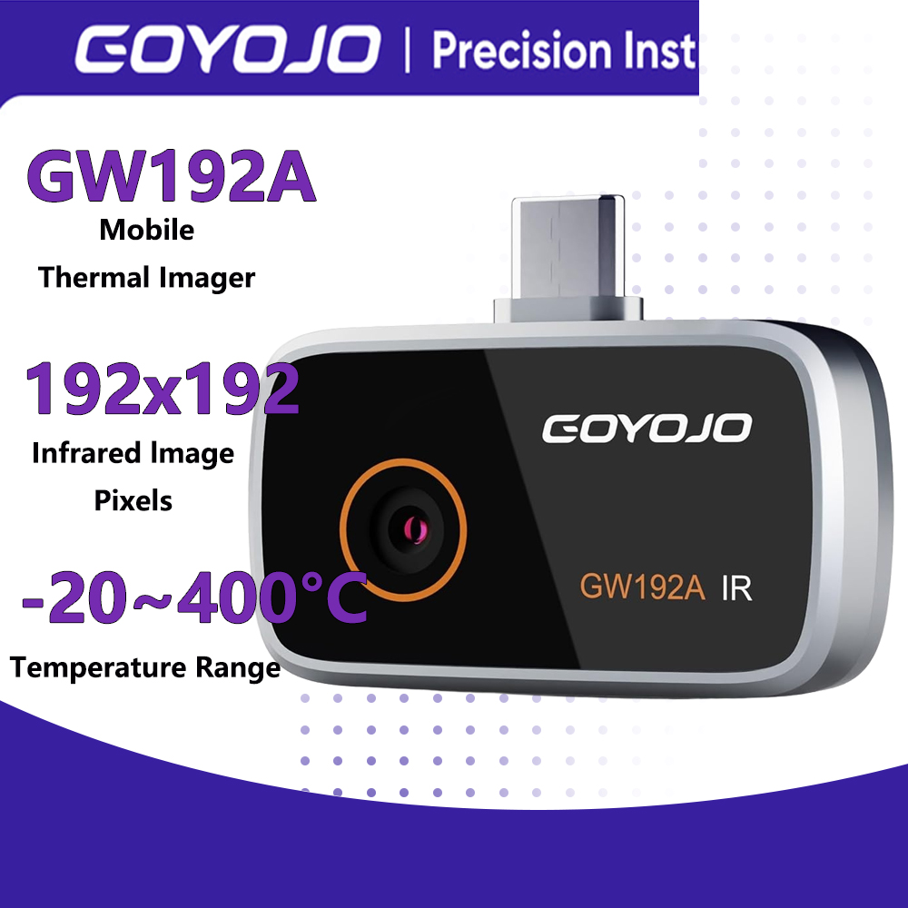Thermal Imaging Camera Pcb Repair - GW192A 赤外線サーマルイメージャー検査修理用サーモグラフィカメラ 新型サーマルイメージングカメラ Android携帯用
