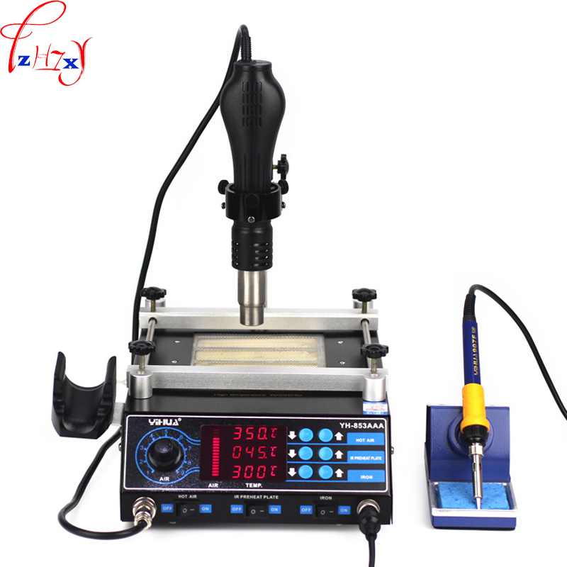 Infrared Bga Rework Station - 853AAA BGA ホットエア分解ステーション BGA リワークステーション ホットエアガン