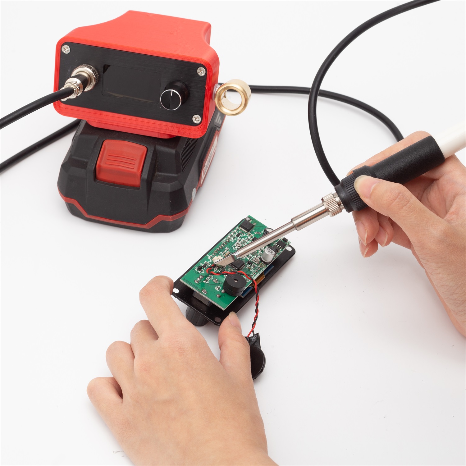 高速加熱OLED T12はんだごてステーション、調整可能な溶 - T12 Soldering Station Oled のレビューと価格